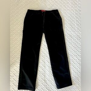 Fleece lined work pants